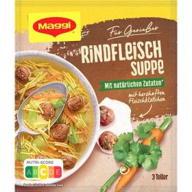 Genießer Suppe, Rindfleisch