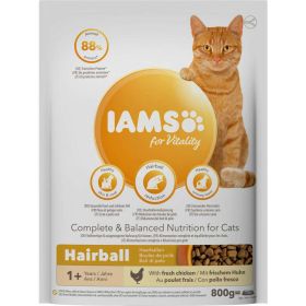 Katzen-Trockenfutter Vital, Haarballen, Huhn