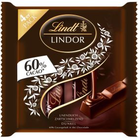 Lindor Schokoriegel 4er, Dunkel