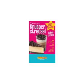 Kekskrümel für Kuchen, Cookie Crumbs dunkel