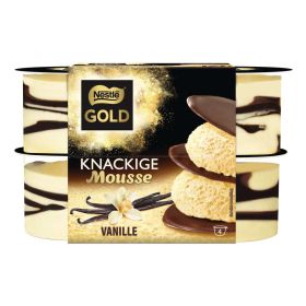 Knackige Mousse, Vanille 4 x 57g