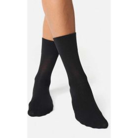 Socken Feine Baumwolle Komfort, schwarz, 39-42