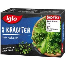 8 Kräuter, tiefgekühlt