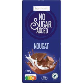 Tafelschokolade No Sugar Added, Glutenfrei