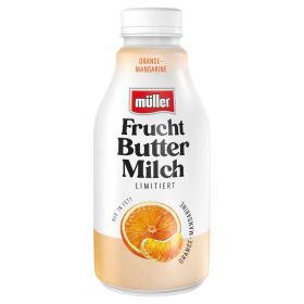 Fruchtbuttermilch Limitiert, Orange-Mandarine