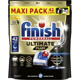 Finish Maxipack Spülmaschinenreiniger, je 42–64 Stück