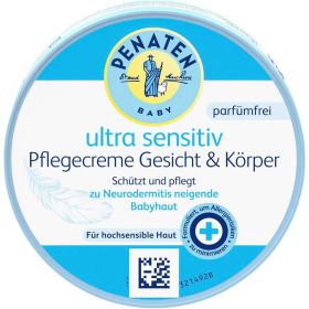 Baby Pflegecreme Gesicht & Körper, ultra sensitiv