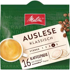 Kaffee Pads Auslese, klassisch