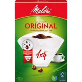 Kaffee Filtertüten 1x4 Gourmet, Aroma weiß