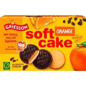 Soft Cake Orangen Kekse