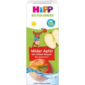 Bio Apfelsaft mit stilem Wasser