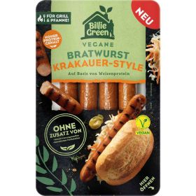 Vegane Bratwurst, Krakauer-Style