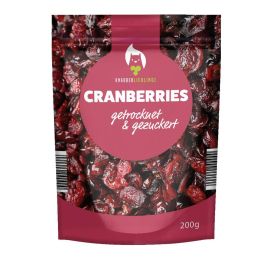 Cranberries, getrocknet&gezuckert