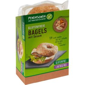 Bagels mit Sesam, glutenfrei