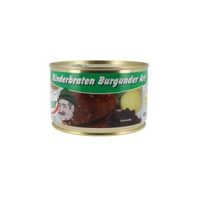 Rinderbraten, Burgunder Art