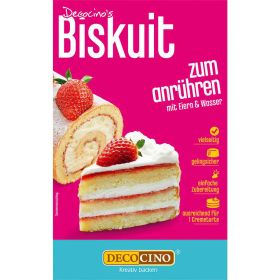 Biskuitteig zum Anrühren