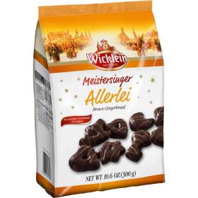 Nürnberger-Adventsgebäck "Allerlei", mit dunkler Schokolade