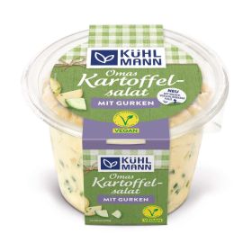 Veganer Kartoffelsalat mit Gurken