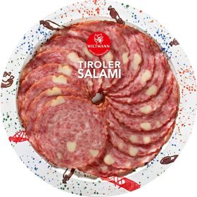 Salami mit Tiroler Käse