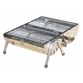 Edelstahl Grilltonne