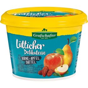 Brotaufstrich Lütticher Delikatesse, Birne/Dattel/Apfel