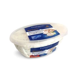 Heringsfilet in Joghurt