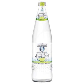 Wasser mit Geschmack Limette