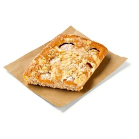 Dinkelrührkuchen mit Butterstreusel und Äpfeln 400g