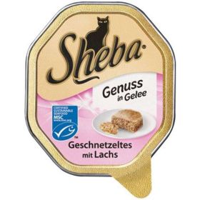 Link zu  Katzen-Nassfutter Delikatesse, Lachs/Geschnetzeltes