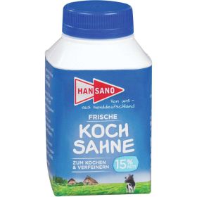 Kochsahne 15% Fett