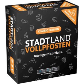 Kartenspiel, Stadt Land Vollpfosten, Klassik