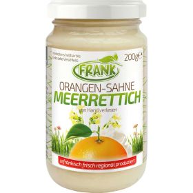 Meerrettich, Orange-Sahne