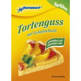 Tortenguss, farblos