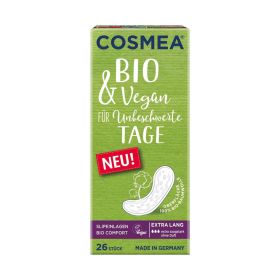 Link zu  Bio & Vegan Slipeinlagen, extra Lang