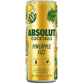 Absolut Cocktails, Pineapple Fizz 10 %