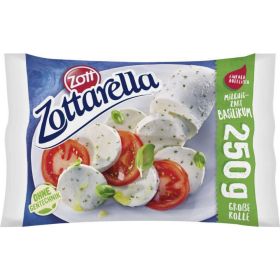 Mozarella "Zottarella" Rolle, Basilikum