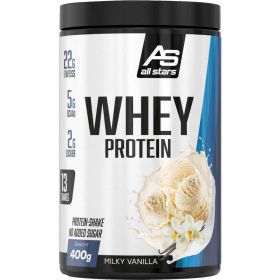 Whey Proteinpulver, Vanille