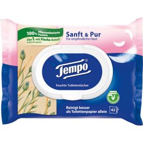 Feuchtes Toilettenpapier, Sanft & Pur