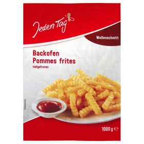 Jeden Tag Pommes frites, je 1 kg