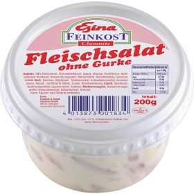 Fleischsalat ohne Gurke