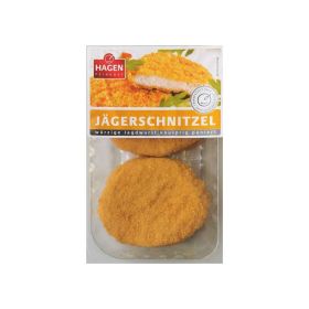 Jägerschnitzel paniert