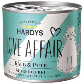 Katzen-Nassfutter Love Affair, Kalb/Pute