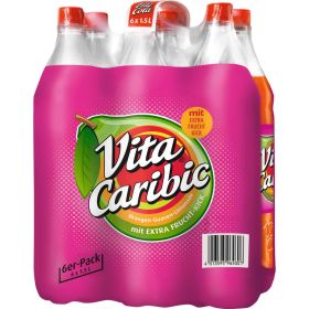 Caribi, Orangen-Guave Limonade (6x 1,500 Liter)