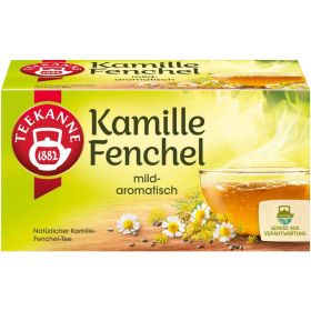 Kamille-Fenchel-Tee Kamille Fenchel wohltuend & aromatisch