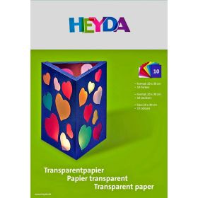 Transparentpapier A4, verschiedene Farben