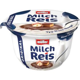 Milchreis Schoko-Nuss