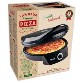 Pizzaofen APZ400Z, schwarz