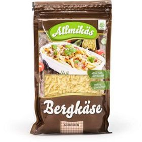 Bergkäse, gerieben