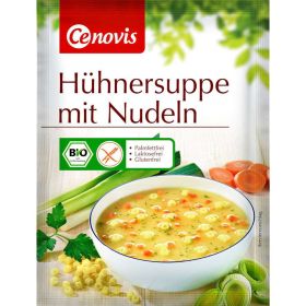 Bio Hühnersuppe mit Nudeln