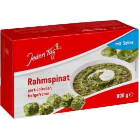 Rahmspinat, tiefgekühlt